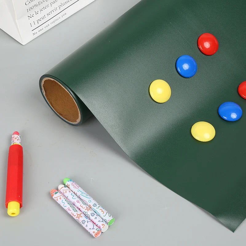 Whiteboard Film Magnetic Self-Adhesive Reusable Dry-Erase