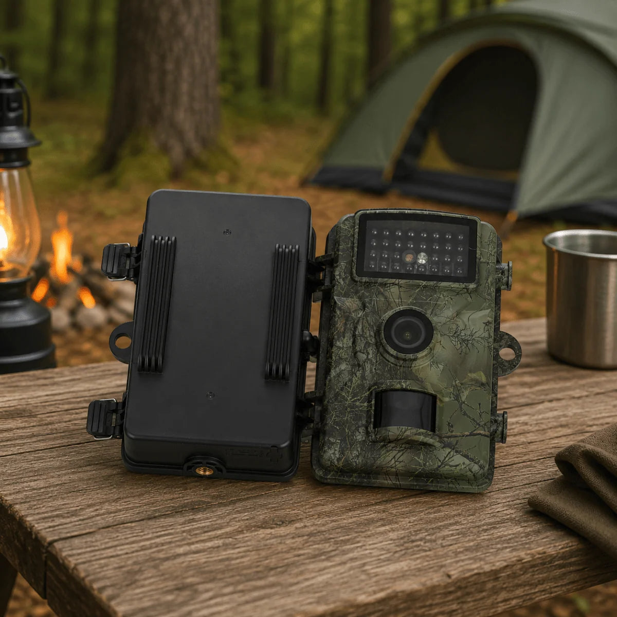 Wildlife Camera Motion-Activated Day & Night Recording Weather-Resistant