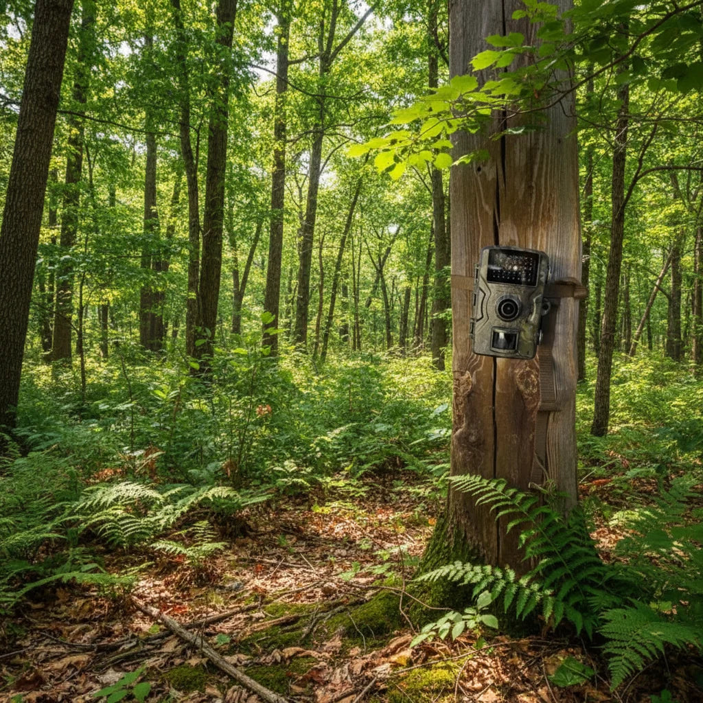 Wildlife Camera No-Glow Night Vision IP66 Weatherproof 1080P HD