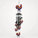 Wind Chime Colorful Design Aluminum Tubes Weather-Resistant