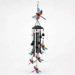 Wind Chime Colorful Design Aluminum Tubes Weather-Resistant