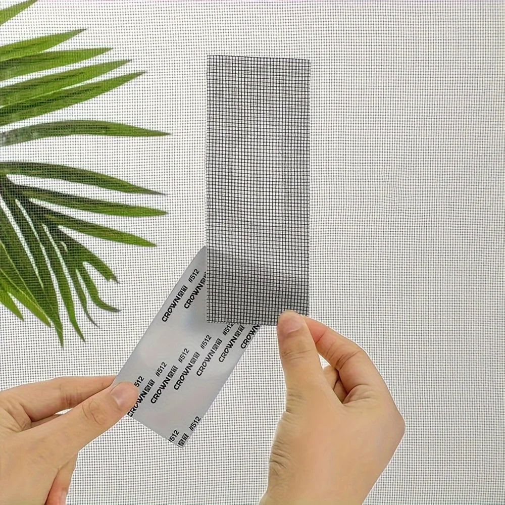 Window Screen Repair Tape Peel-And-Stick Fiberglass 2.5m Roll