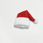 Wine Bottle Cover Santa Hat Soft Fabric Universal Fit