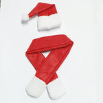 Wine Bottle Cover Santa Hat Soft Fabric Universal Fit
