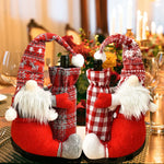 Wine Bottle Holder Santa Claus Design Soft Durable Fabric