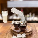 Wine Decanter Curved Glass Aerating Design