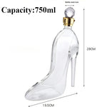 Wine Decanter High Heel Design Borosilicate Glass Aeratingскага
