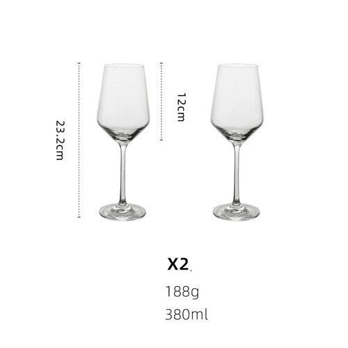 Wine Glass Holder Rotating Crystal Glass & Acrylic