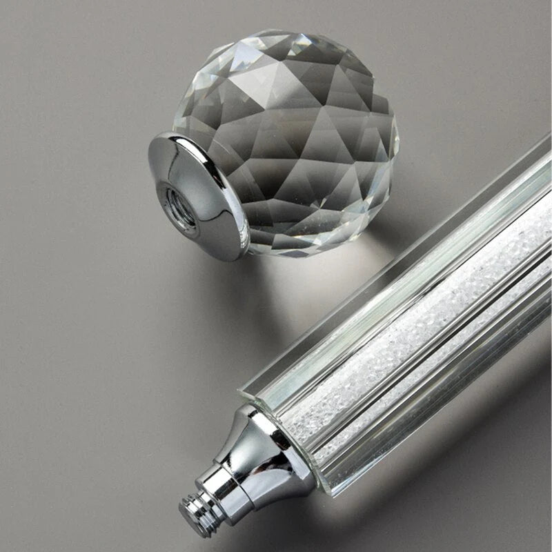 Wine Glass Holder Rotating Crystal Glass & Acrylic