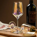 Wine Glass Holder Rotating Crystal Glass & Acrylic