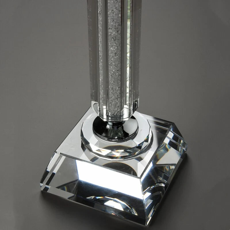 Wine Glass Holder Rotating Crystal Glass & Acrylic