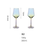 Wine Glass Holder Rotating Crystal Glass & Acrylic