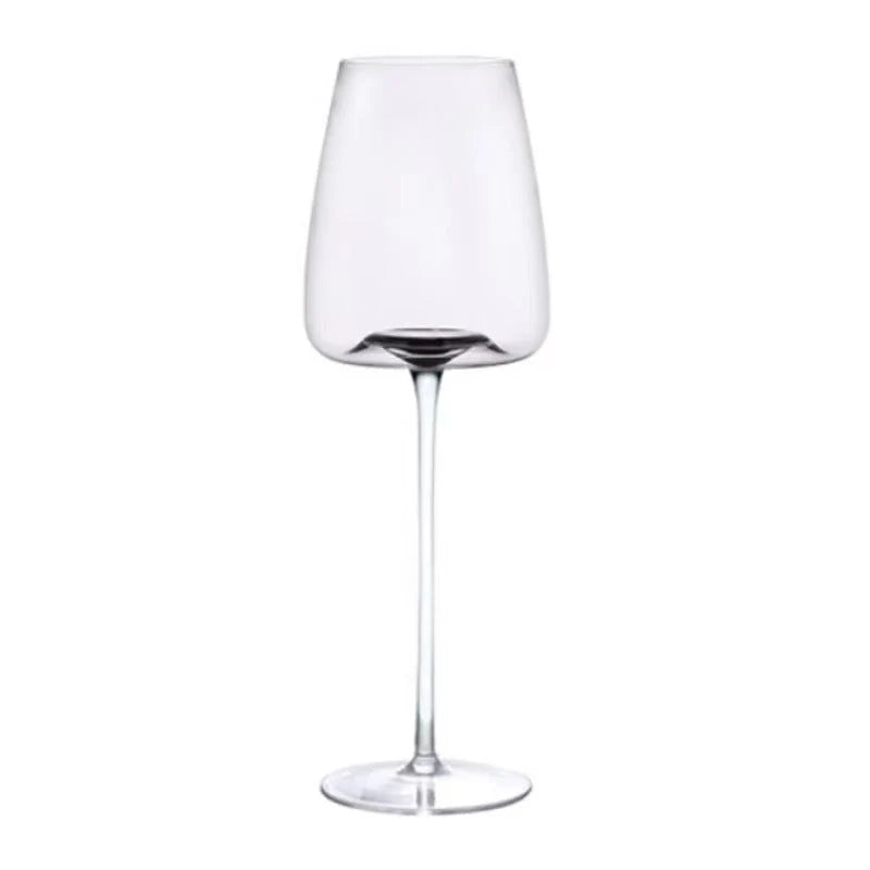 Wine Glasses Handmade Lead-Free Crystal Balanced Stems