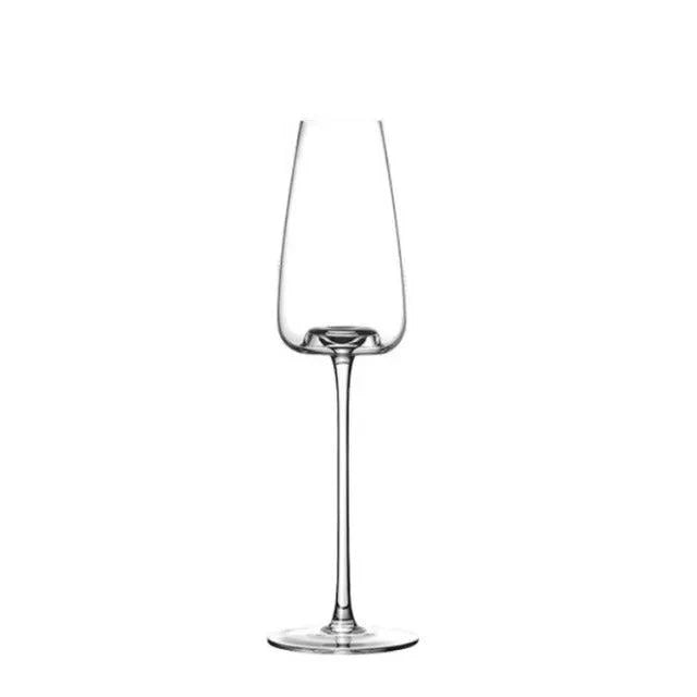 Wine Glasses Handmade Lead-Free Crystal Balanced Stems