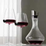 Wine Glasses Handmade Lead-Free Crystal Balanced Stems