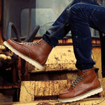 Winter Boots Warm Padded Fit Grippy Sole