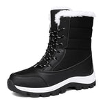 Winter Boots Waterproof Faux Fur Lined Non-Slip Tread
