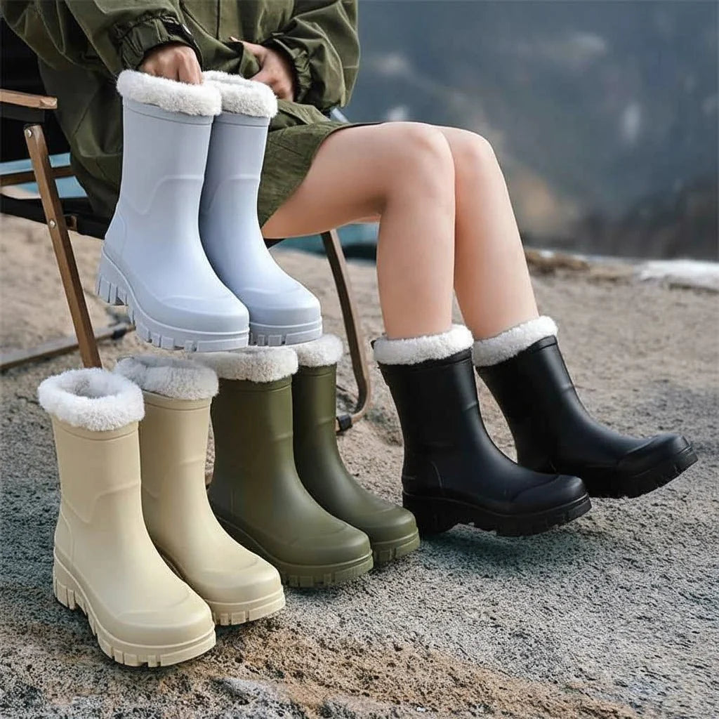 Winter Boots Waterproof Non-Slip All-Weather Design