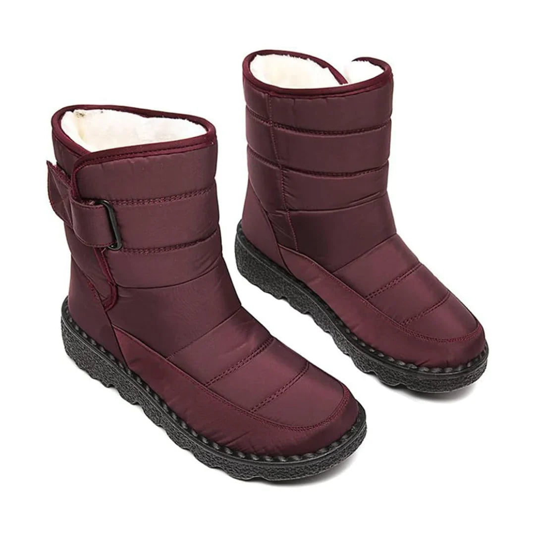 Winter Boots Waterproof Non-Slip Fleece Lined