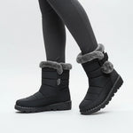 Winter Boots Waterproof Plush-Lined Slip-Resistant Sole