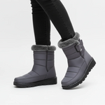 Winter Boots Waterproof Plush-Lined Slip-Resistant Sole