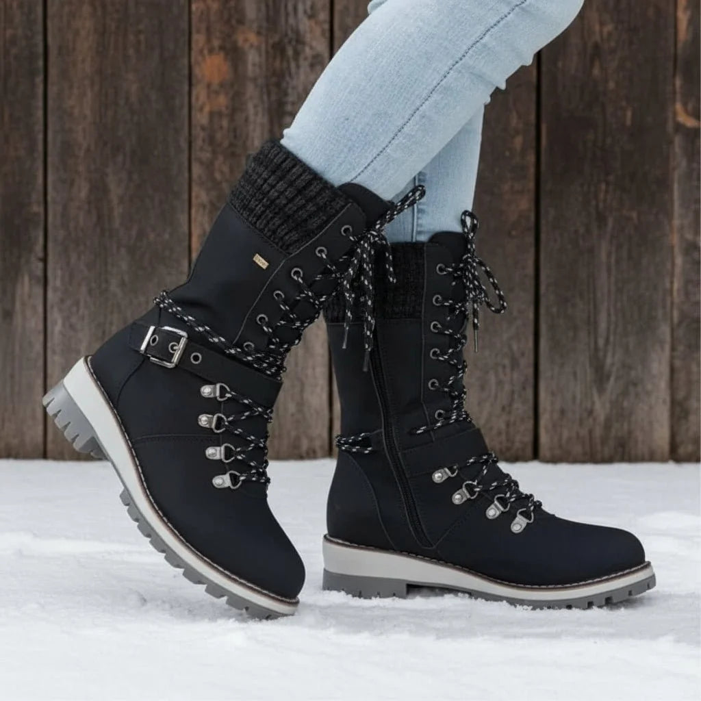 Winter Boots Waterproof Thermal Lined Orthopedic Support