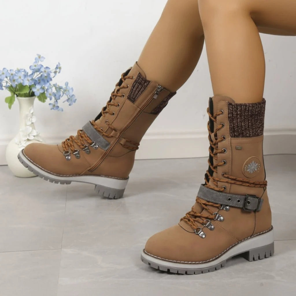Winter Boots Waterproof Thermal Lined Orthopedic Support