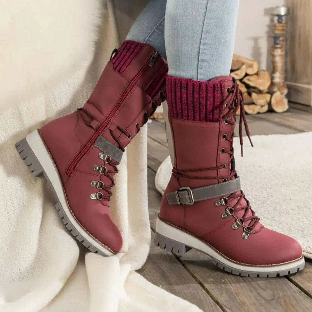 Winter Boots Waterproof Thermal Lined Orthopedic Support