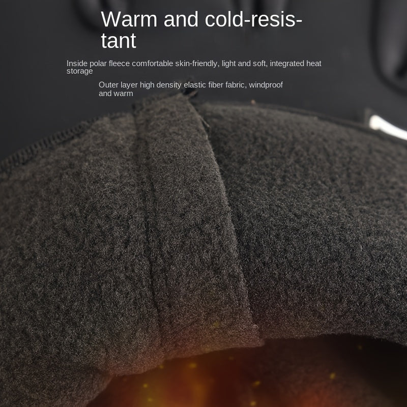 Winter Gloves USB-Heated Option Waterproof & Touchscreen-Compatible