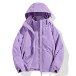 Winter Jacket 2-in-1 Removable Fleece Liner Water-Repellent & Windproof