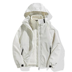 Winter Jacket 2-in-1 Removable Fleece Liner Water-Repellent & Windproof