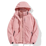 Winter Jacket 2-in-1 Removable Fleece Liner Water-Repellent & Windproof