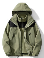 Winter Jacket 3-In-1 Fleece Waterproof & Windproof