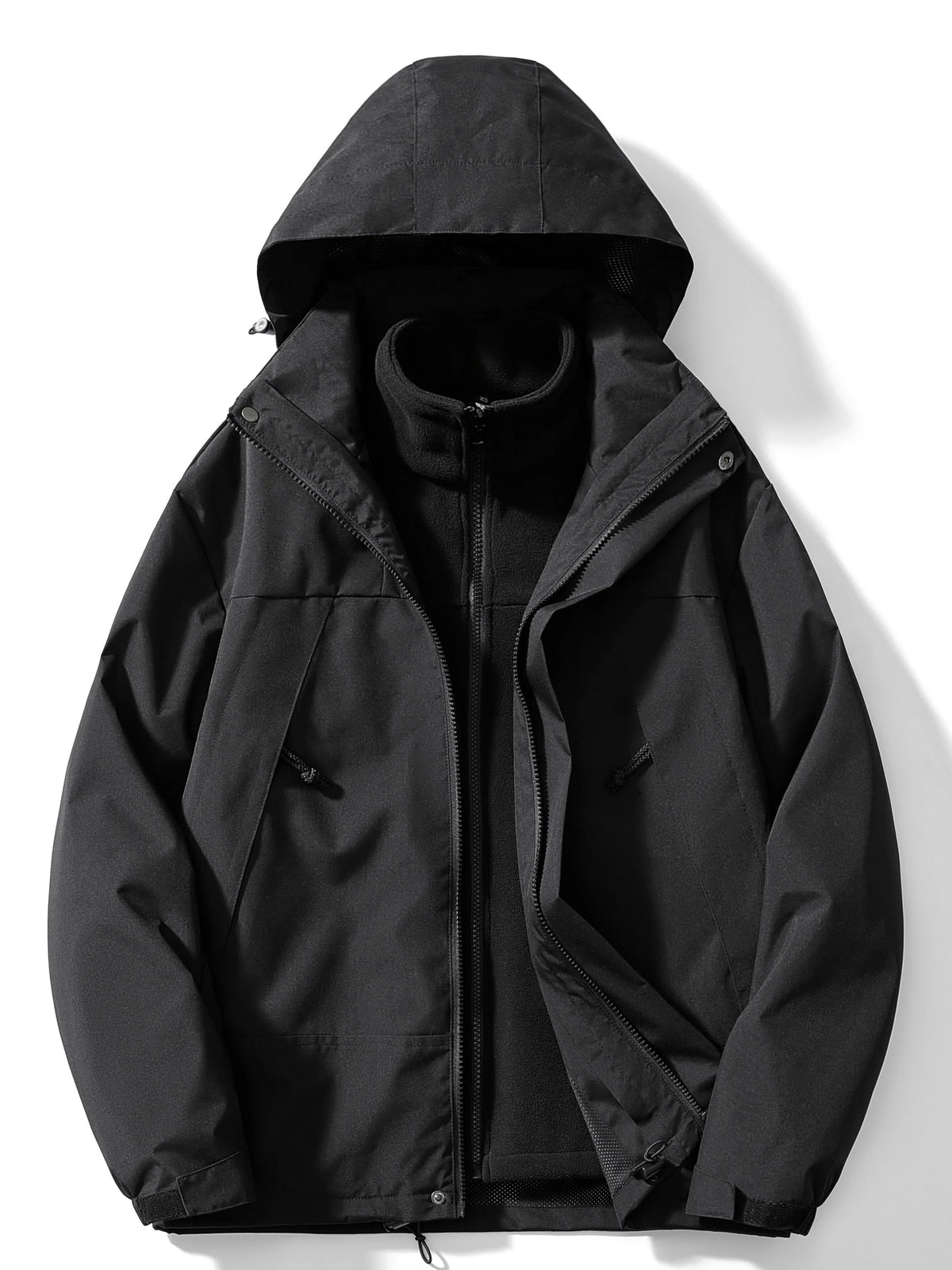 Winter Jacket 3-In-1 Fleece Waterproof & Windproof
