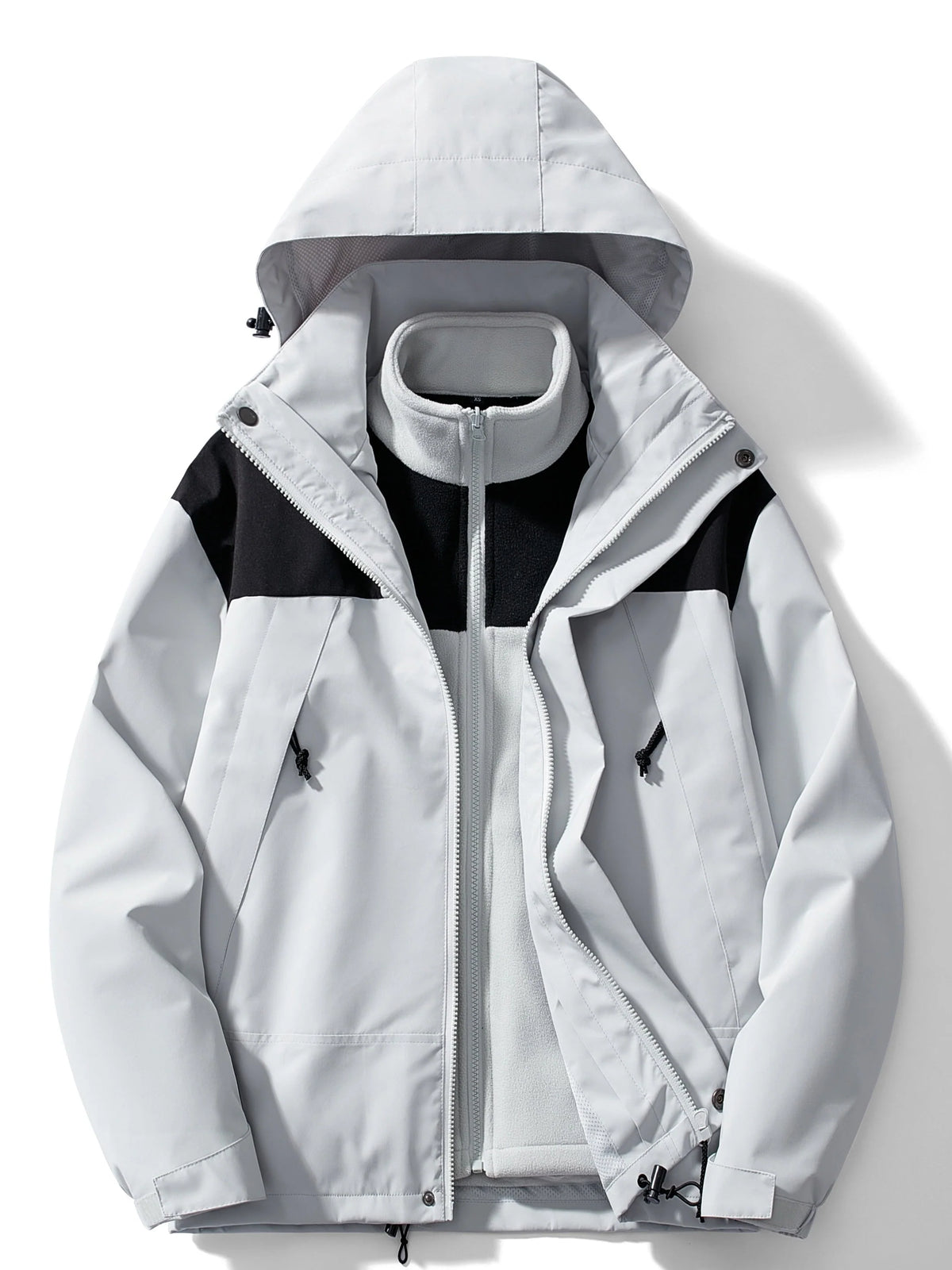 Winter Jacket 3-In-1 Fleece Waterproof & Windproof
