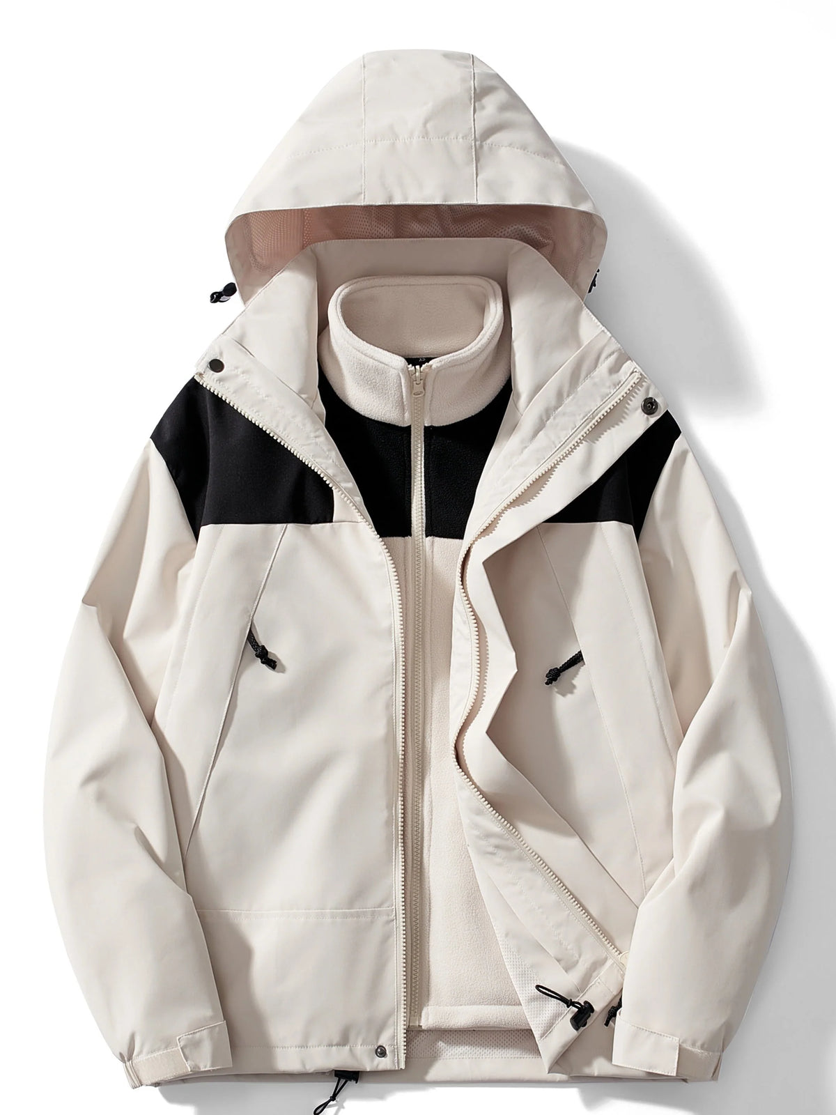 Winter Jacket 3-In-1 Fleece Waterproof & Windproof