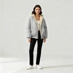 Winter Jacket Oversized Fit Polyester-Filled