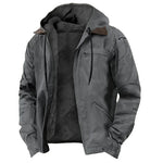 Winter Jacket Warm Lined Removable Hood