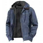 Winter Jacket Warm Lined Removable Hood