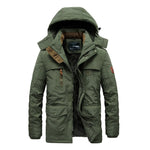 Winter Parka Teddy Fleece Lined Water-Repellent Hooded
