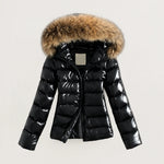 Winter Parka Warm Lined Windproof Water-Repellent Fur Collar