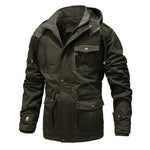 Winter Parka Water-Resistant Thermal Lined Hooded