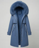 Winter Parka Waterproof Hood Adjustable Cuffs