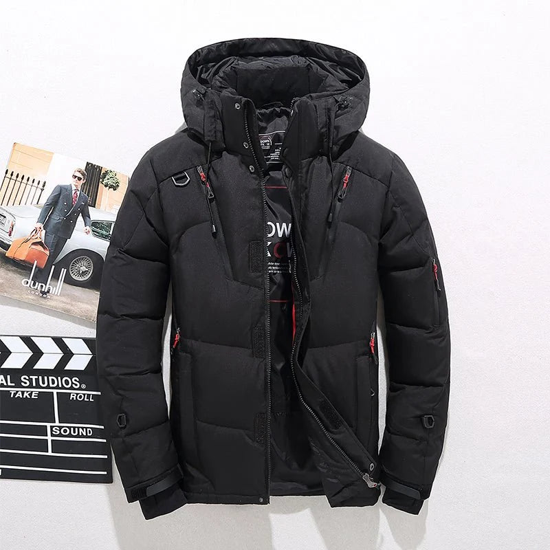 Winter Parka Waterproof Windproof Thermal Lining