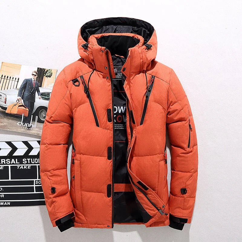 Winter Parka Waterproof Windproof Thermal Lining