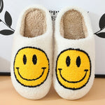 Winter Slippers Faux Sherpa Lined Thick Silicone Sole