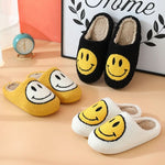 Winter Slippers Faux Sherpa Lined Thick Silicone Sole