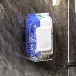 Wipe Dispenser Wall-Mounted Drill-Free Adhesive Mount