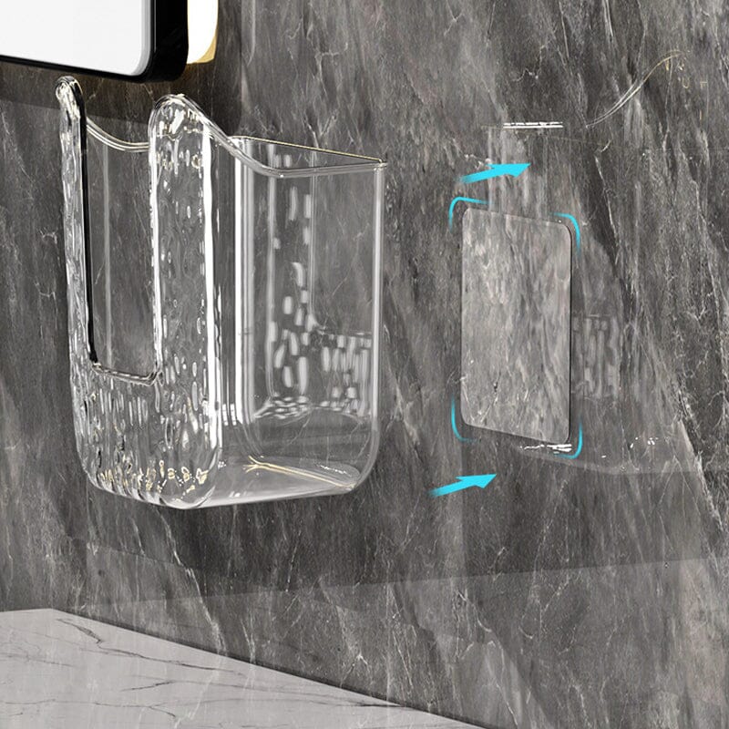Wipe Dispenser Wall-Mounted Drill-Free Adhesive Mount