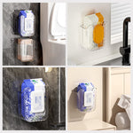 Wipe Dispenser Wall-Mounted Drill-Free Adhesive Mount